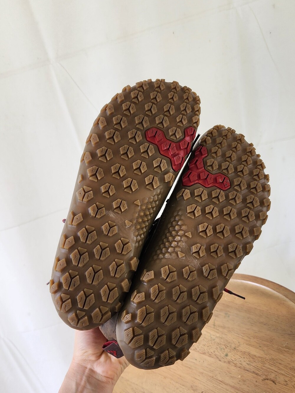 Vivo barefoot Tracker Womens Brown Leather Trail Boots - Picture 9 of 14